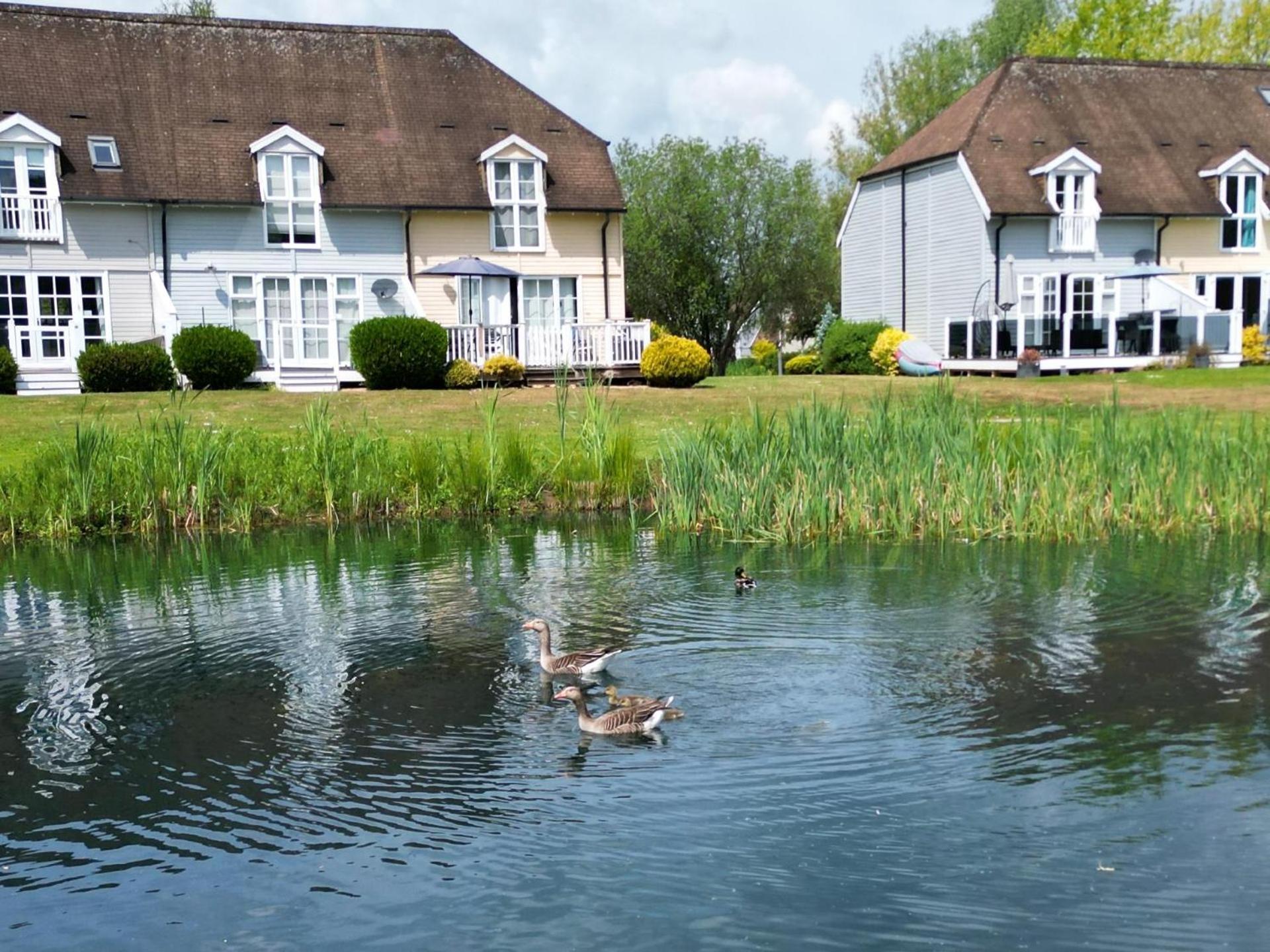Luxury Kingfisher Lodge, Isis Lake, Within The Cotswold Waterpark سيرنسيستر المظهر الخارجي الصورة